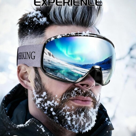 Over Glasses Snow Snowboarding Winter Goggles - Picture 3 of 8